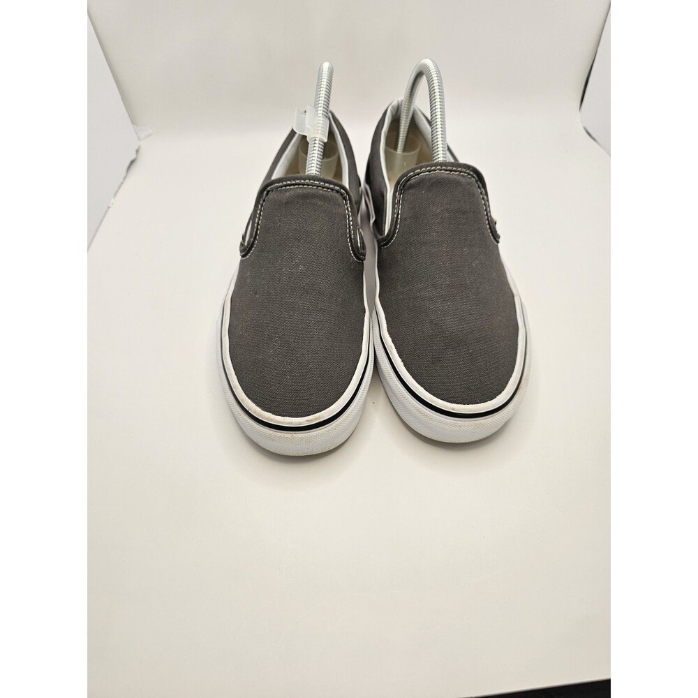 Vans Shoes Womens 8/Mens 6.5 Classic Slip-On Sneakers Gray Canvas Low Top 721565